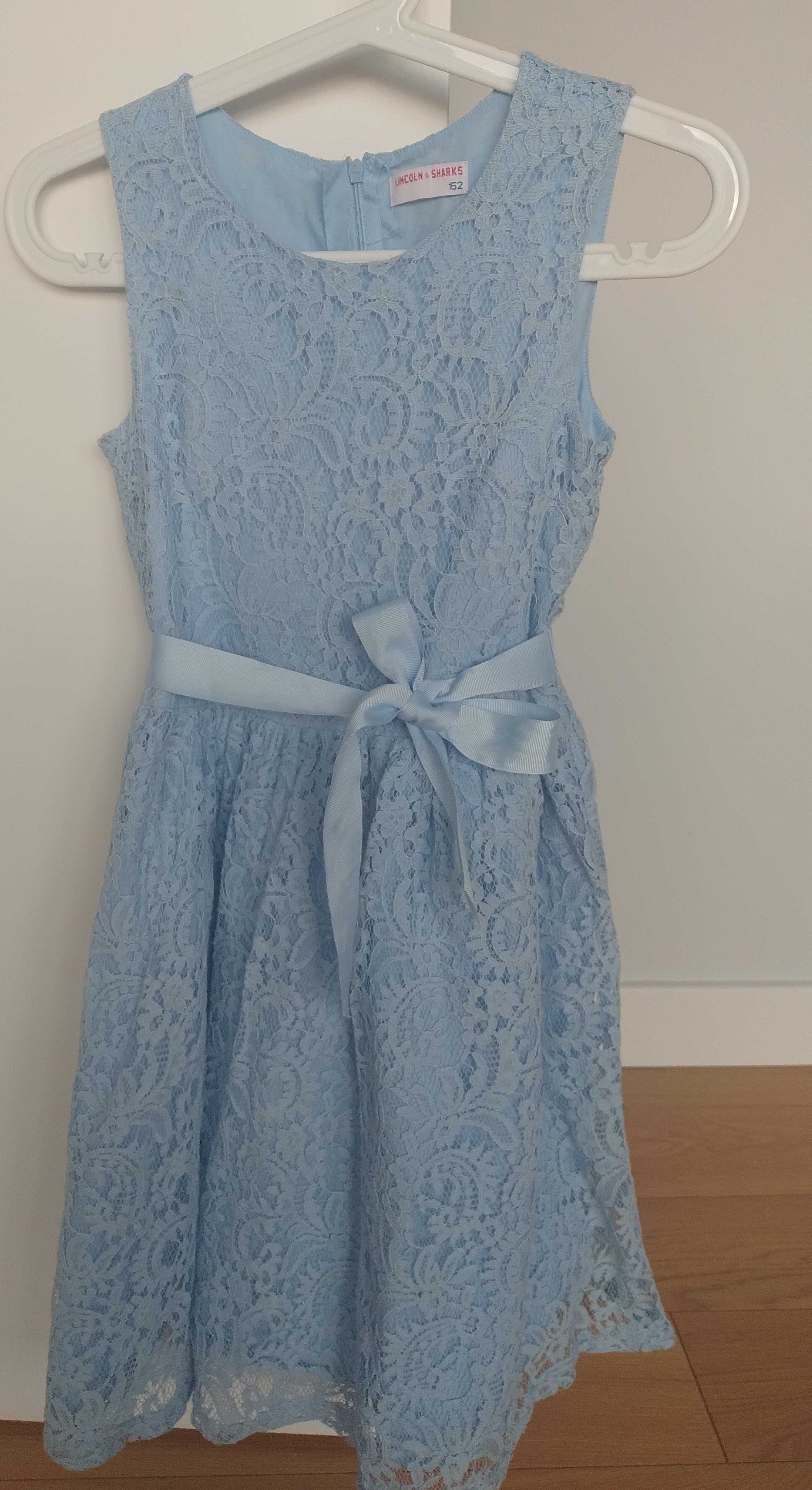 Sukienka dla dziewczynki r.152, elegancka