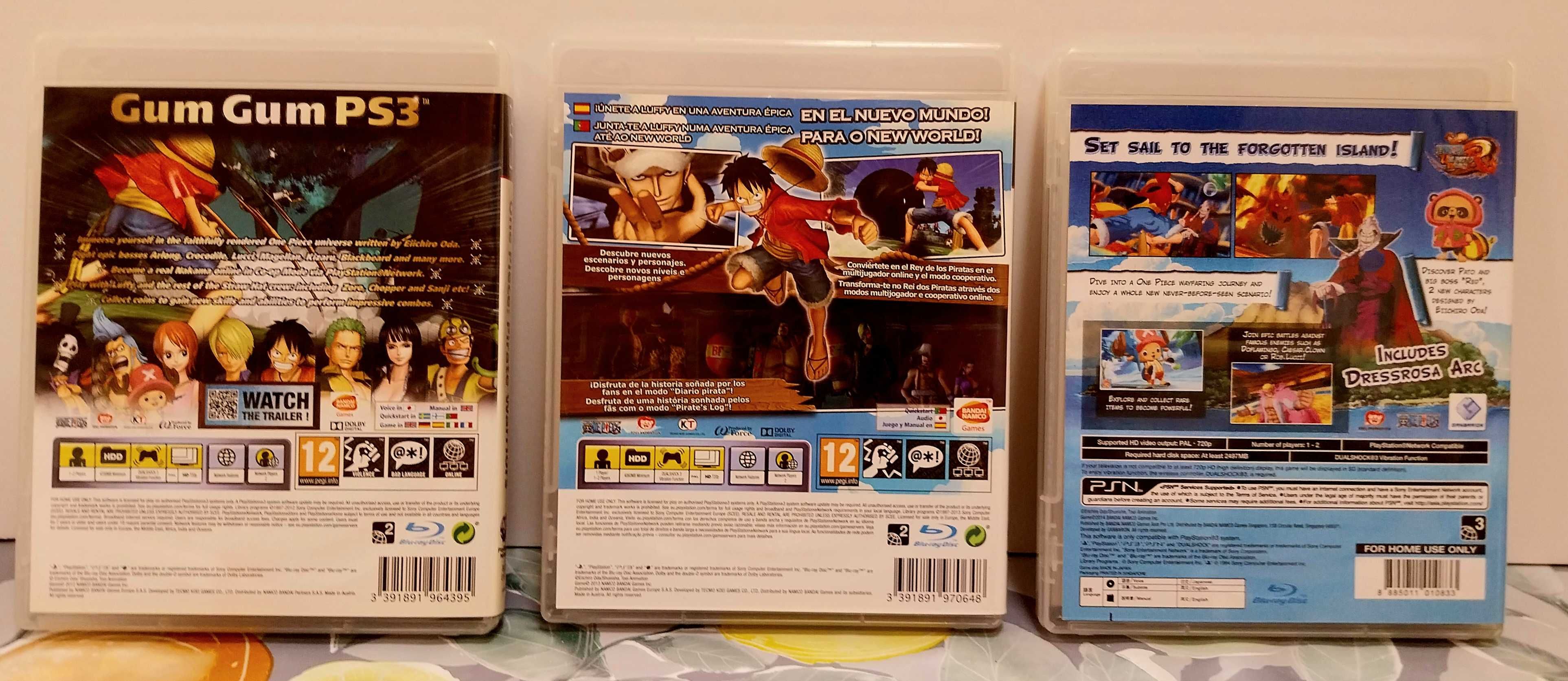 Trilogia One Piece para PS3