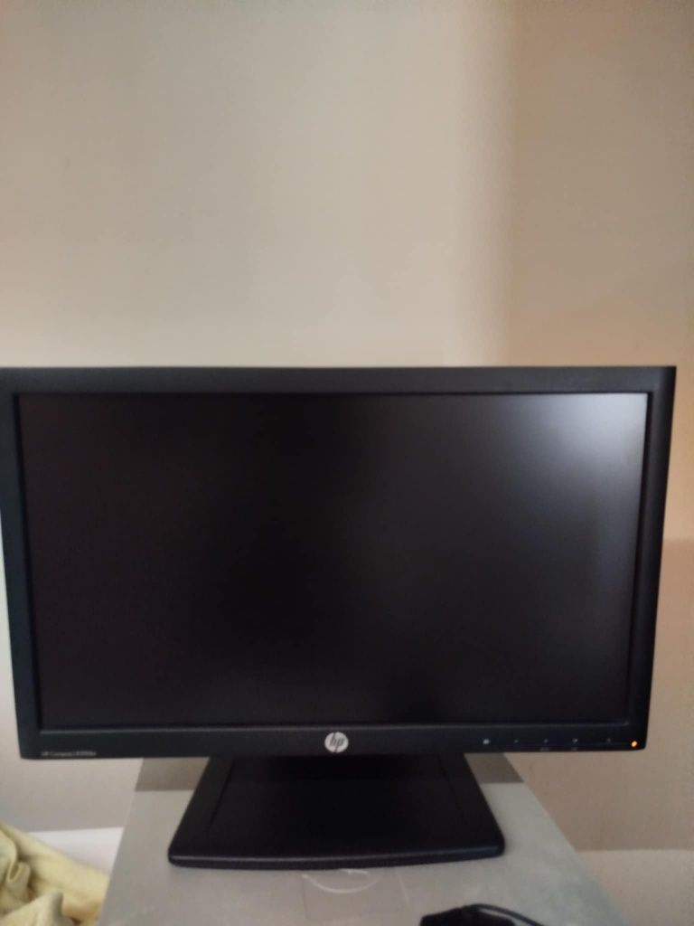 Computador HP Monitor HP impressora e teclado