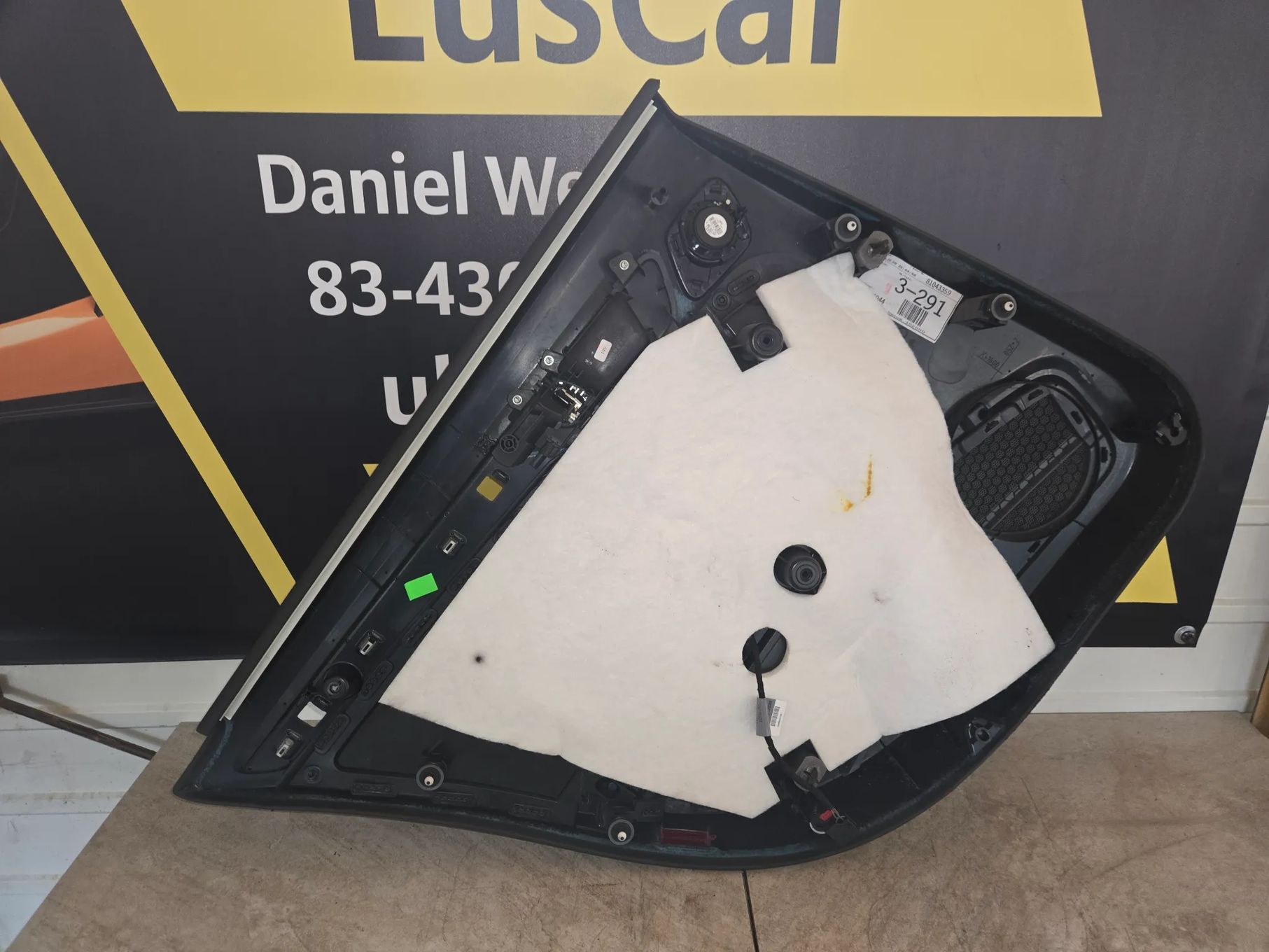 KOMPLET BOCZKÓW SOUL TKANINA AUDI A4 B8 SEDAN
