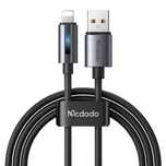 Kabel Mcdodo CA-5660 USB-A do Lightning z pulsującym światłem 1,2m