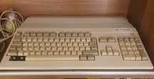 Amiga 500plus z dodatkowym Ramem.