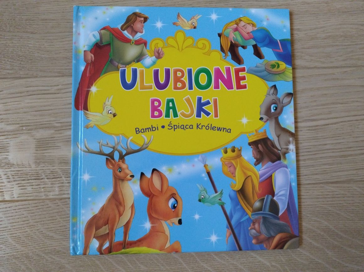 Książka Ulubione bajki - Bambi, Śpiąca królewska