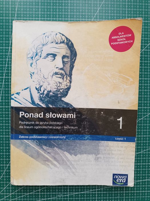 Podręcznik Ponad słowami 1 zakres podstawowy i rozszerzony część 1