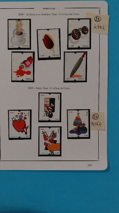 Selos de Portugal Novos c/ goma- 2009-Ref.2-26/11