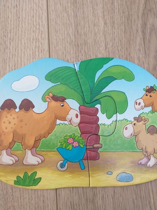 Haba puzzle zwierzątka