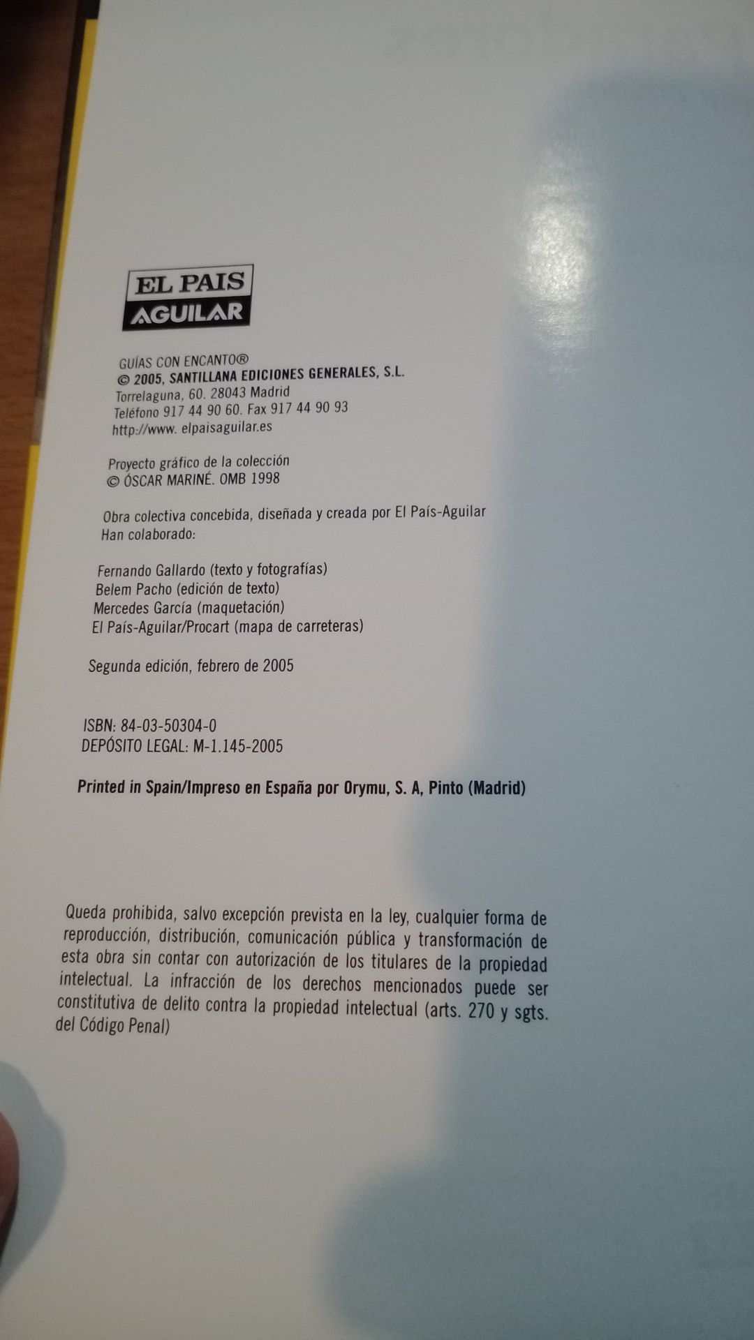 Livro guia Espanha