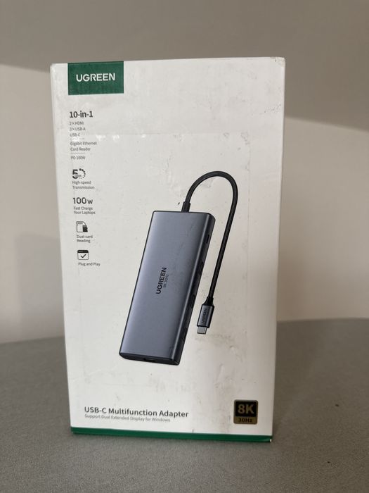 Adapter Usb 10 w 1