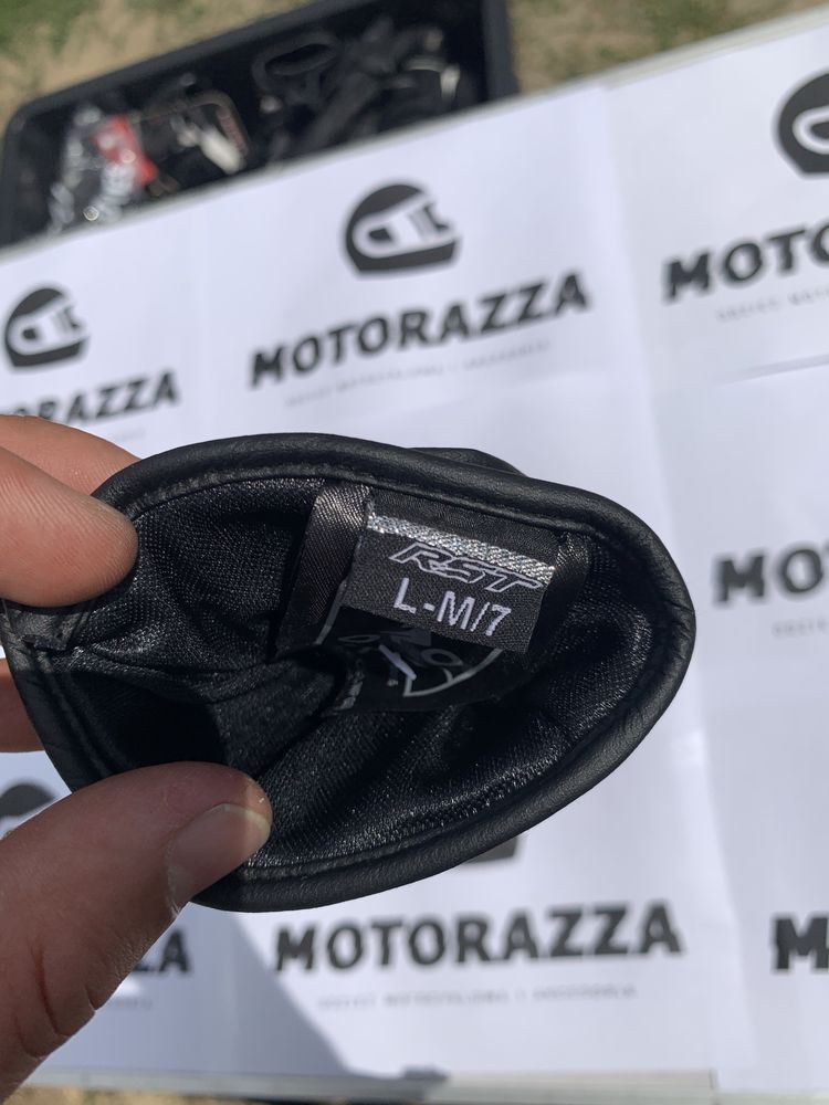 Skórzane DAMSKIE rękawice motocyklowe RST Hillberry rozmiar M