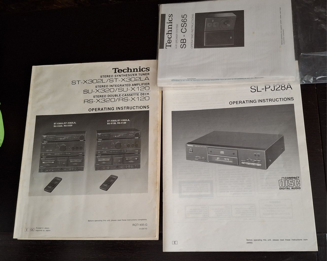 Aparelhagem Hi-Fi Technics Vintage Completa – Excelente Estado!