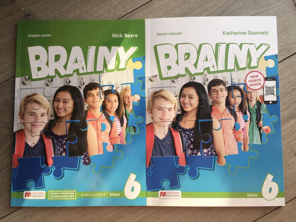 Brainy klasa 6 podręcznik i ćwiczeniówka