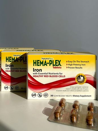 HEMA PLEX найефективніший
комплекс для підняття гемоглобіну і феритину