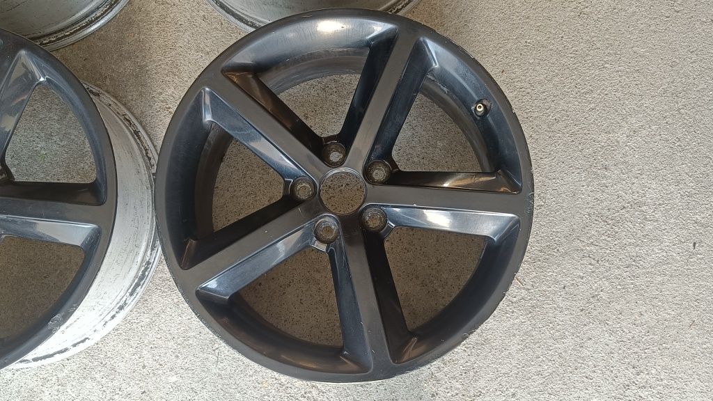 Felgi18 5x112 oryg Audi A6 a4 Czarne kpl