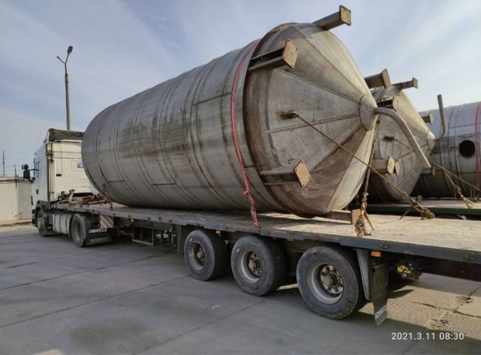 Ємність нержавіюча вертикальна А9 КЕС, А9 КЕН 50 м3, 35 м3