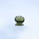 Naturalny Mołdawit, szlif Oval, 11 x 9 mm