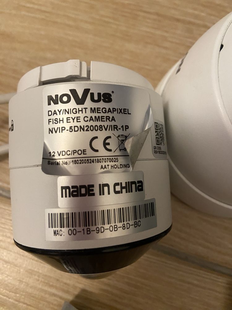 Kamery 4 zestaw Novus