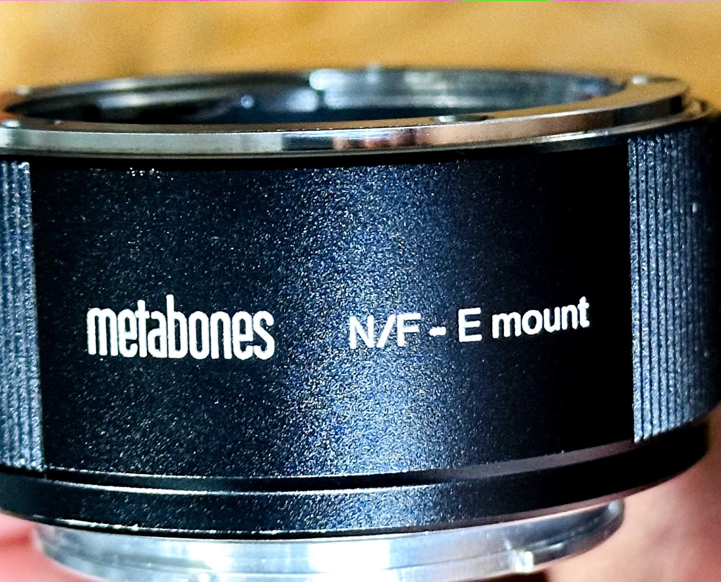 Adapter Metabones Nikon - Sony E