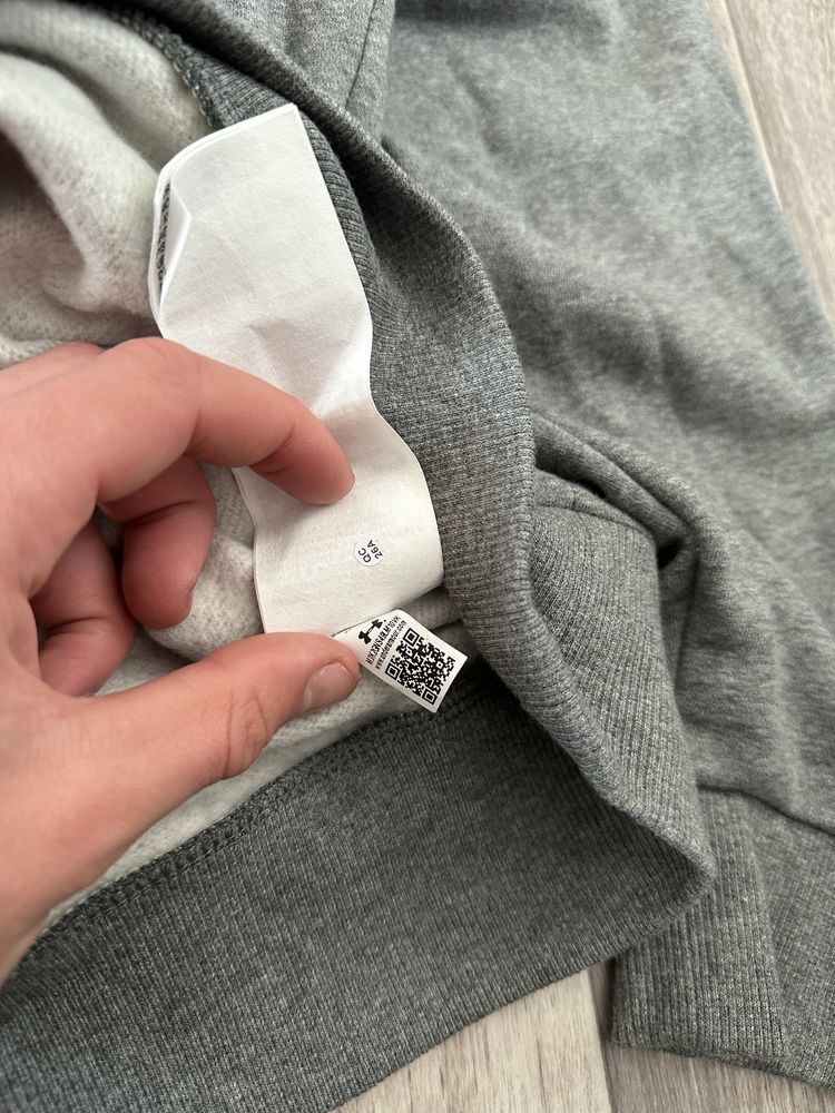 Худі кофта світшот зіпка Under Armour Л сіра