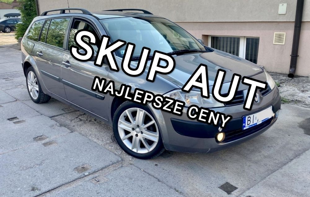 Renault Megane - Skup Aut NAJLEPSZE CENY