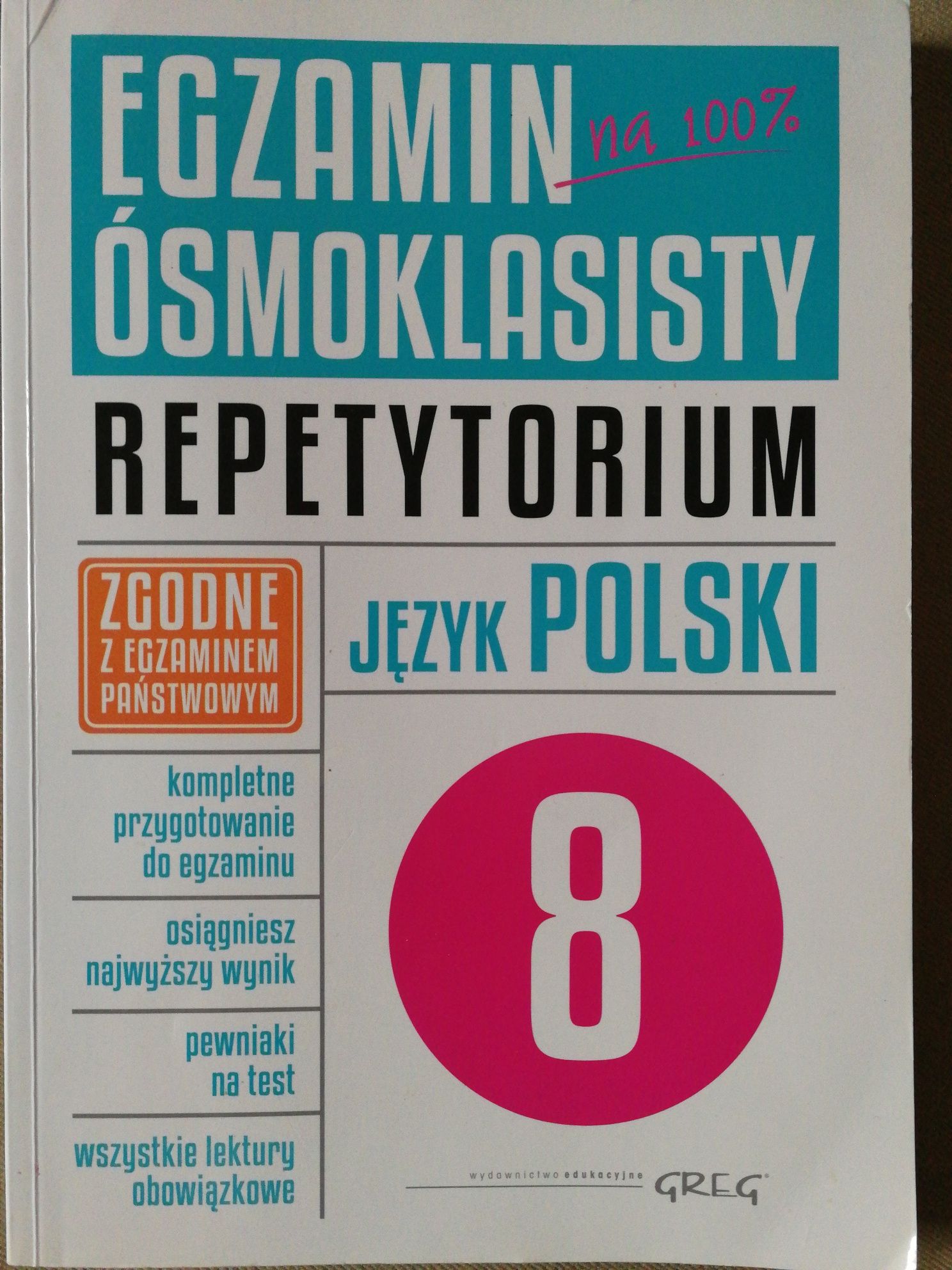 Repetytorium j. polski dla ósmoklasisty