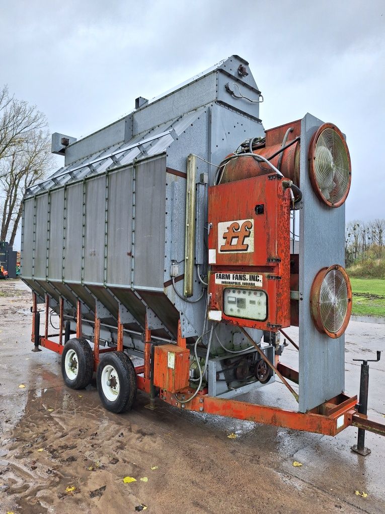 Suszarnia do zboża kukurydzy Farm Fans C-2120 LPG automatyczna GSI