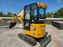 Caterpillar 301.8  Wiertnica, mlot, 3 lyzki, gwarancja rozszerzona jak nowa!!