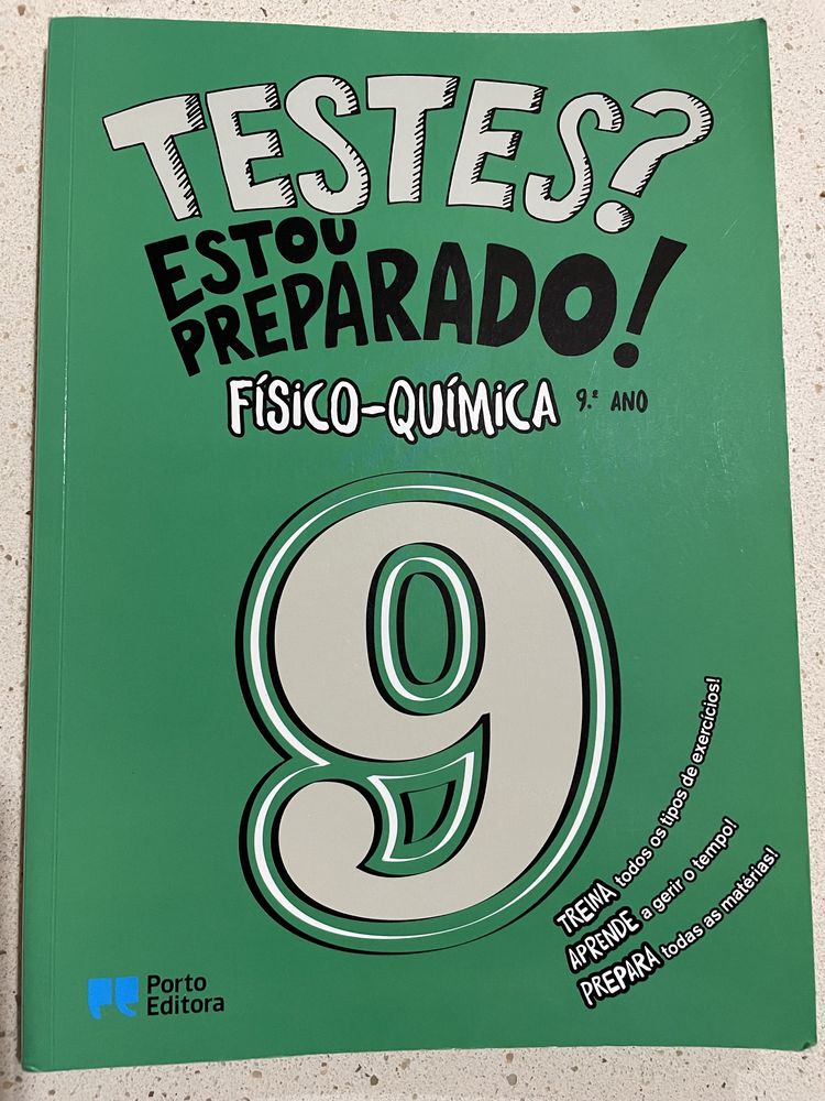 Livro Testes Estou Preparado Fisico-Quimica 9