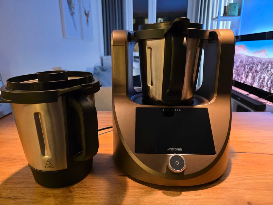 Robot Philipiak Cookover / 2 kielichy / Gwarancja / Brązowy / Ideał