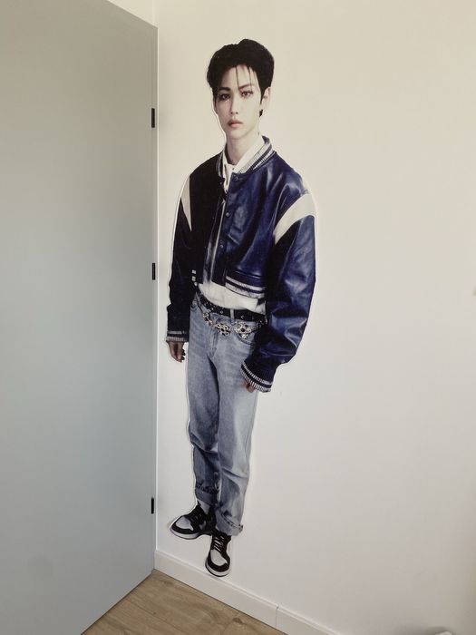 Plakat Felix Stray kids lifesize k-pop, naklejka na ścianę
