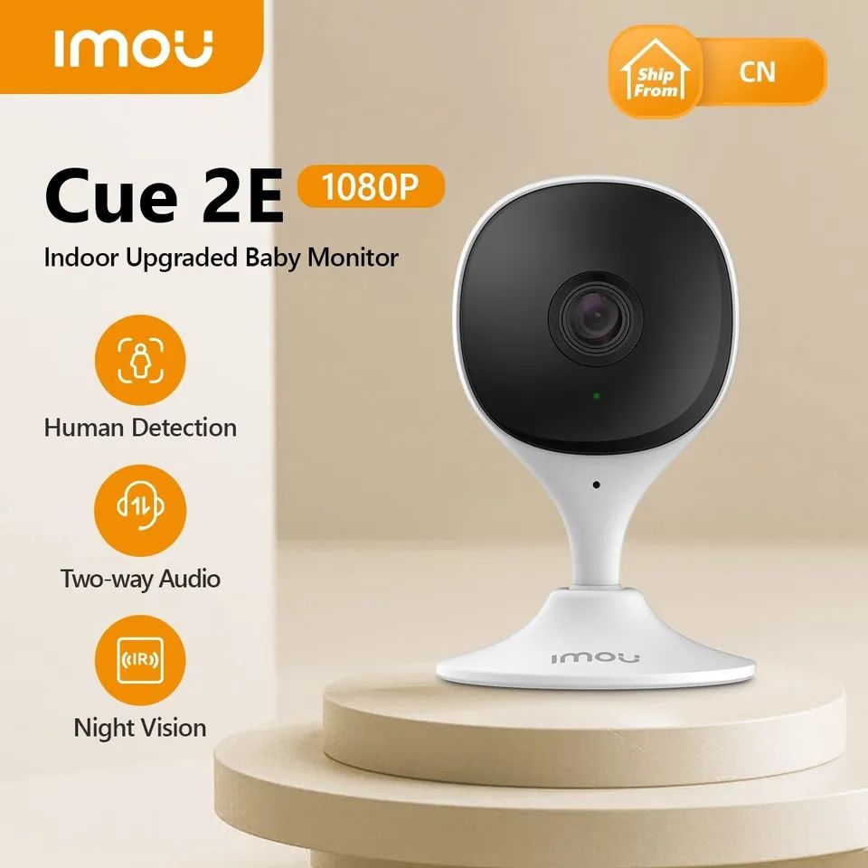 Imou Cue 2E 2Mp,  2.8 мм двусторонній голосовий,  IPC-C22SP WiFi