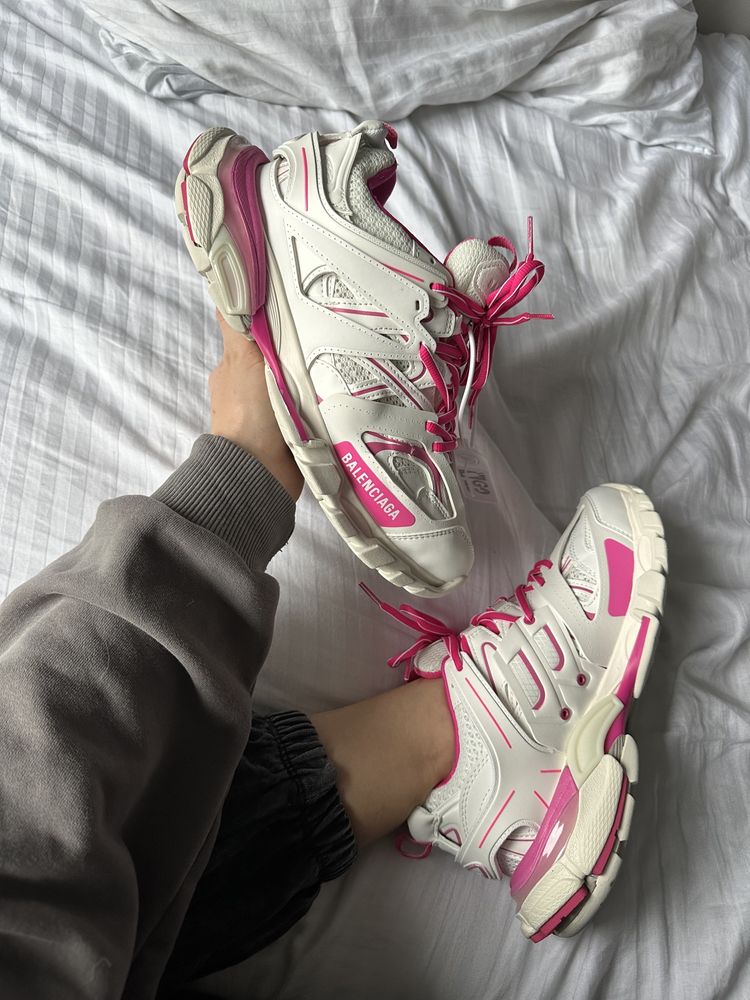 Кросівки Balenciaga Track White/Pink