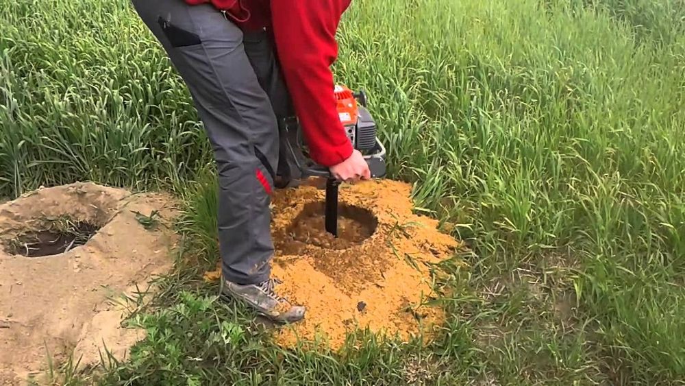Wiertnica glebowa spalinowa, świder wiertła fi 10, 15, 20, 25 wynajem