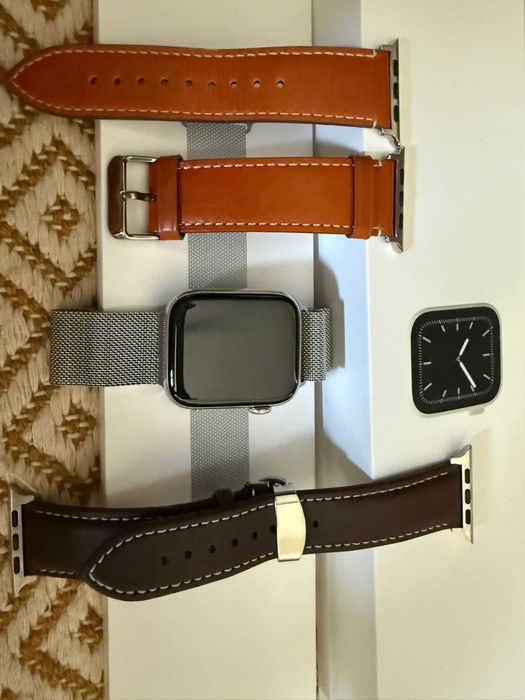 Apple Watch 44mm Aço milanese Loop - Series 5