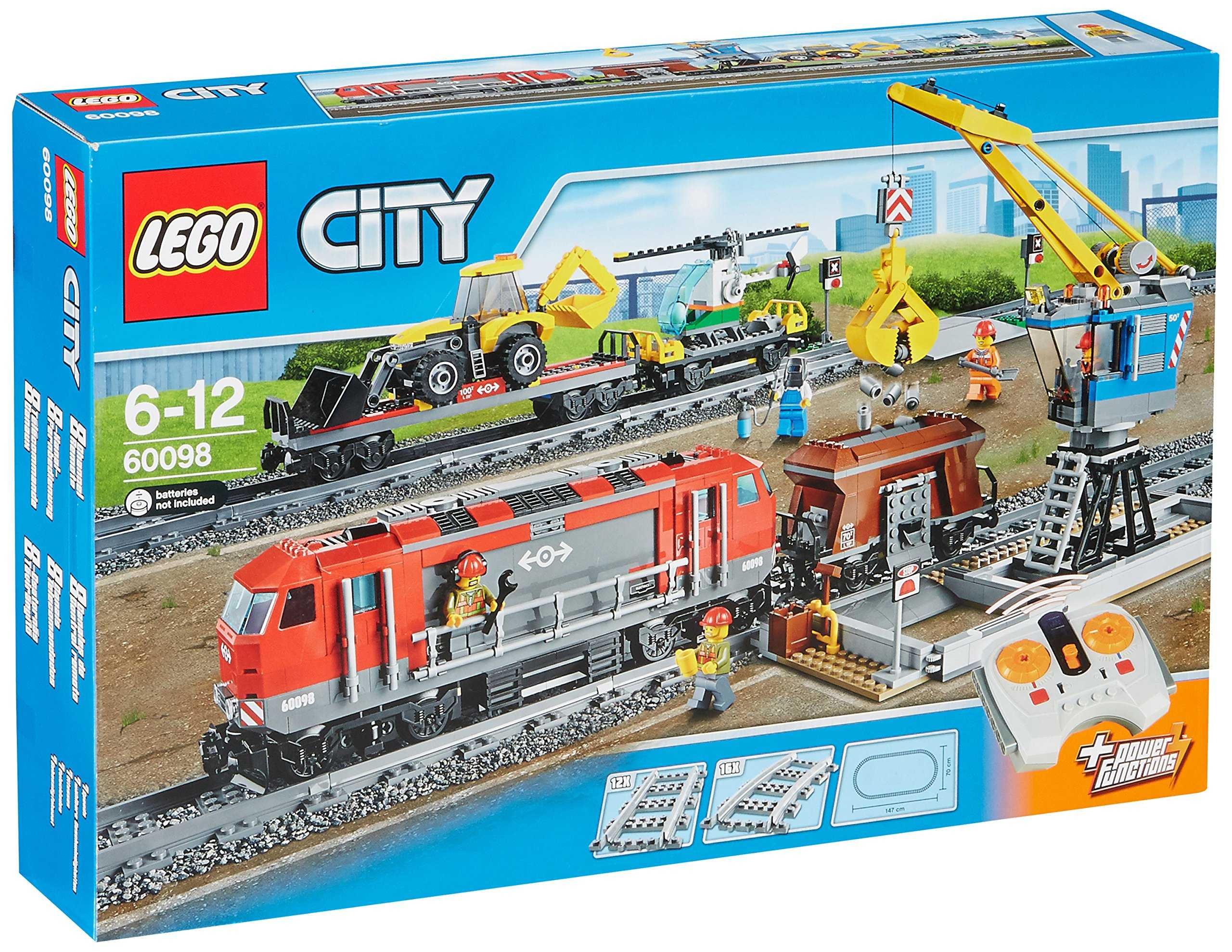 Конструктор LEGO City 60098 Грузовой поезд (984 Детали)