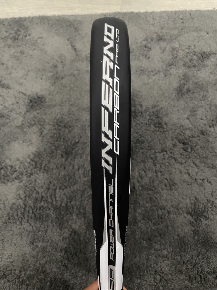 Vendo raquete NOVA de padel com saco Dunlop Inferno Carbon 24K carbono
