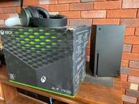 Konsola XBOX series X + pad + słuchawki