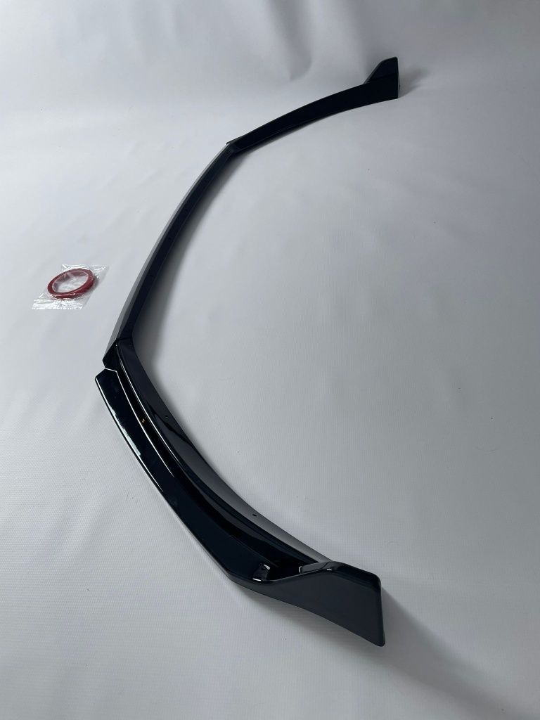 VW Golf 6 Standard Przednia Dokładka Zderzaka Splitter Spoiler Czarny