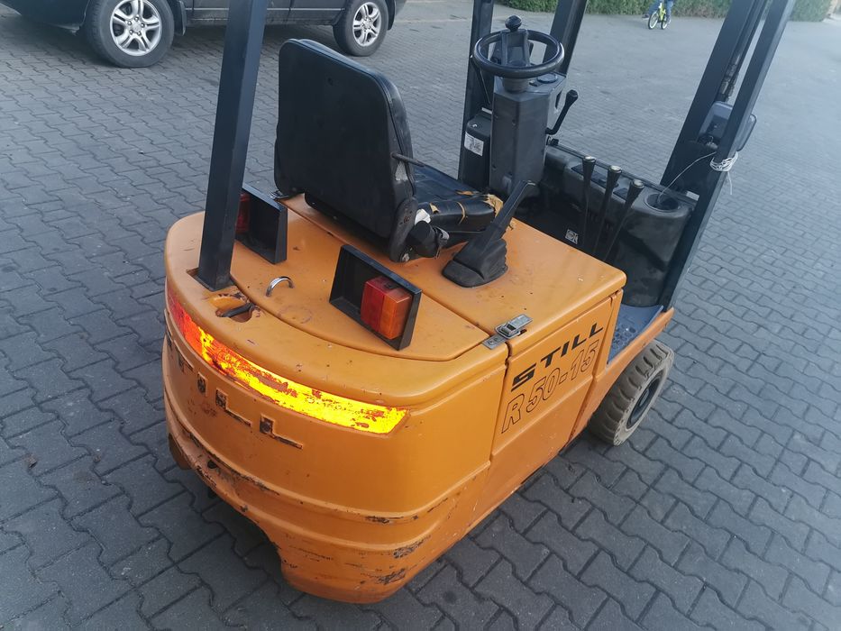 Still r50-15 wózek widłowy triplex sadowniczy