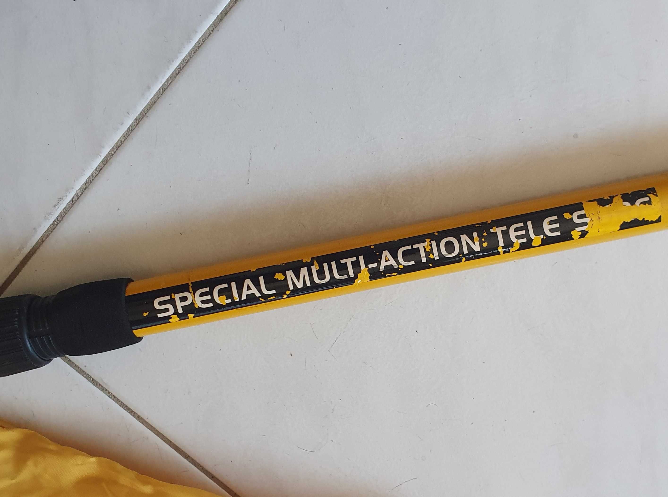 Cana de pesca de fundo, telescópica, Hiro PFTS-450X, carbono - 4,50m