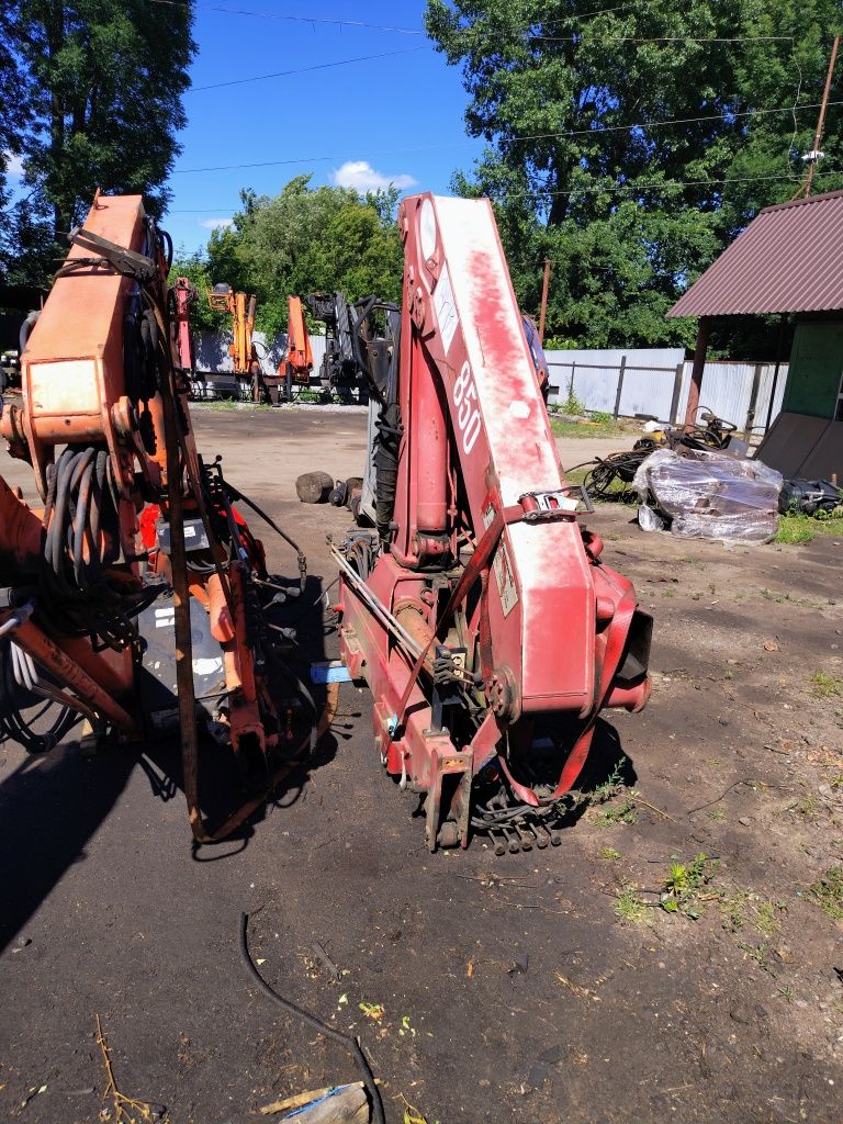Кран маніпулятор HMF 850