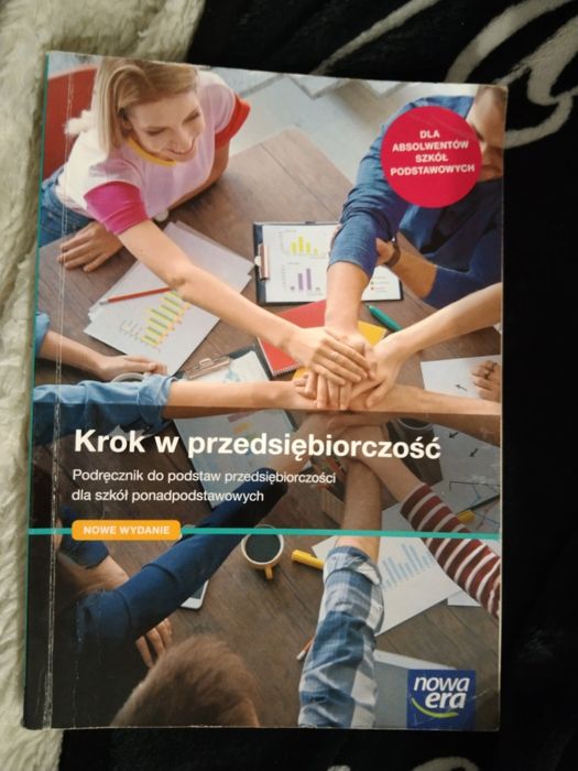 Sprzedam podręcznik z biznesu i zarządzania 1 klasa Technikum