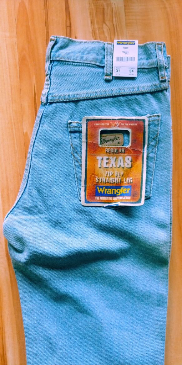 Sprzedam nowe spodnie Wrangler Texas 31/ 34