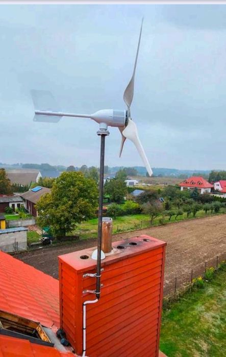 Turbina wiatrowa 6KW + Fotowoltaika 5KW + Magazyn Deye 5KWH +Montaż
