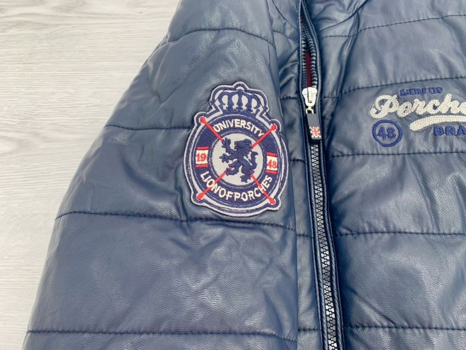 Casaco Lion of Porches em pele como Novo