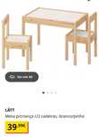 Mesa e cadeiras criança IKEA