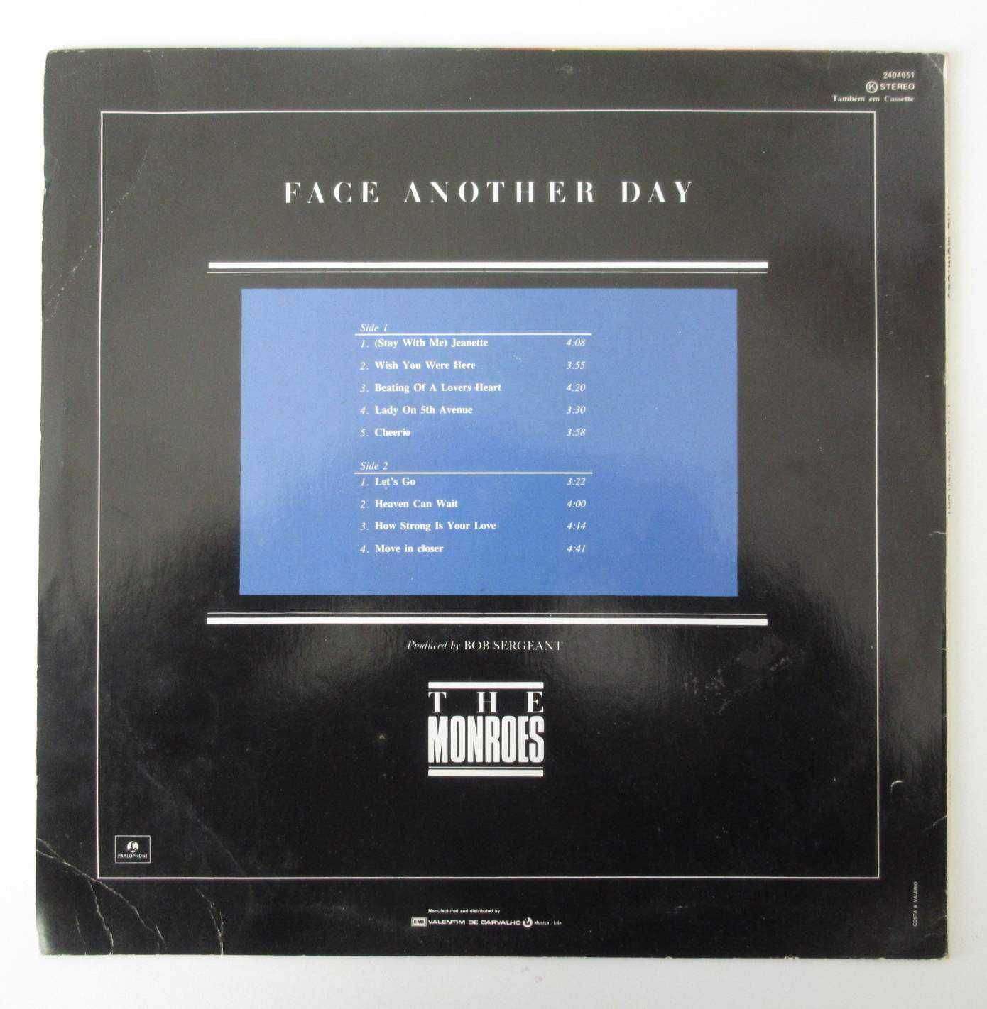 THE MONROES - Face Another Day (LP)