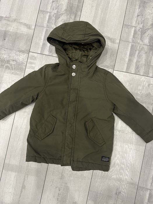 Парка zara куртка