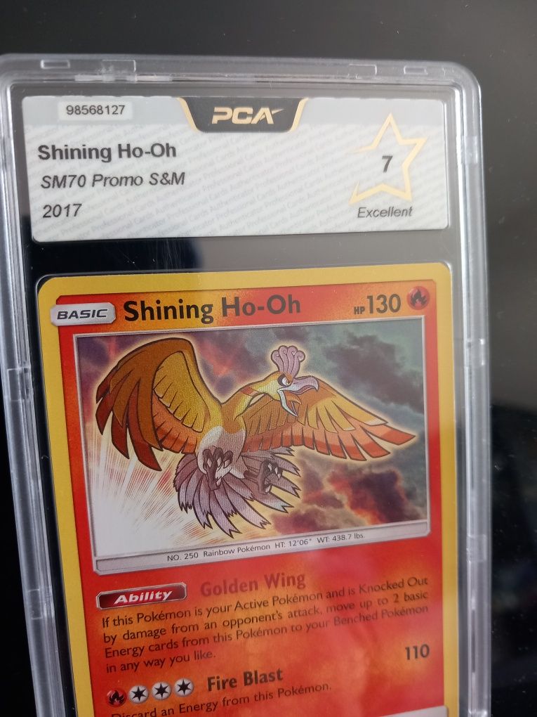 Carta pokemon shining Ho-oh