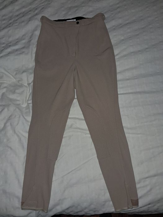 Calças de Equitação Bege TuffRider