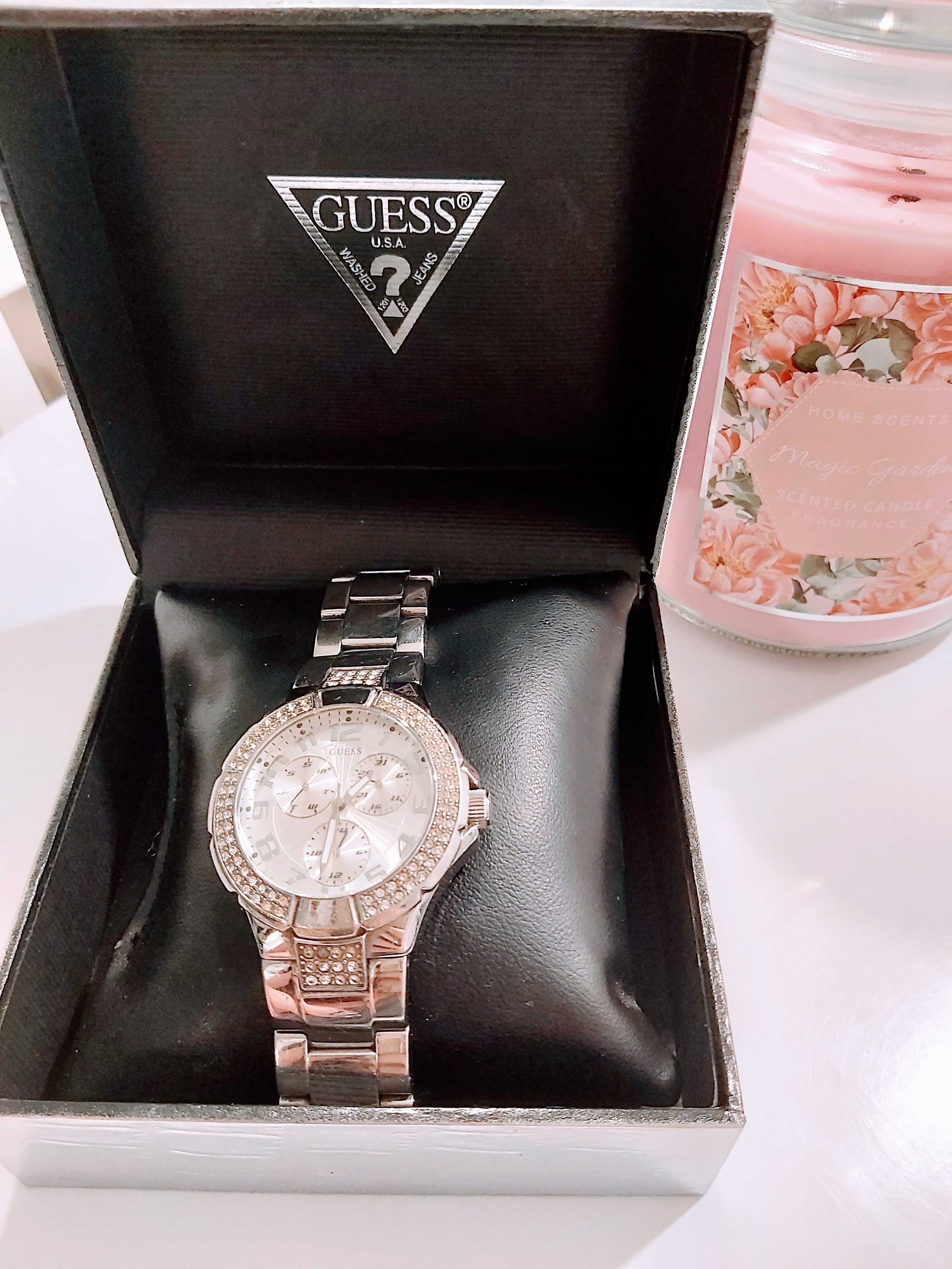 Guess G12557L ,Swarovski ,kobiecy! Stan idealny , nowa bateria.